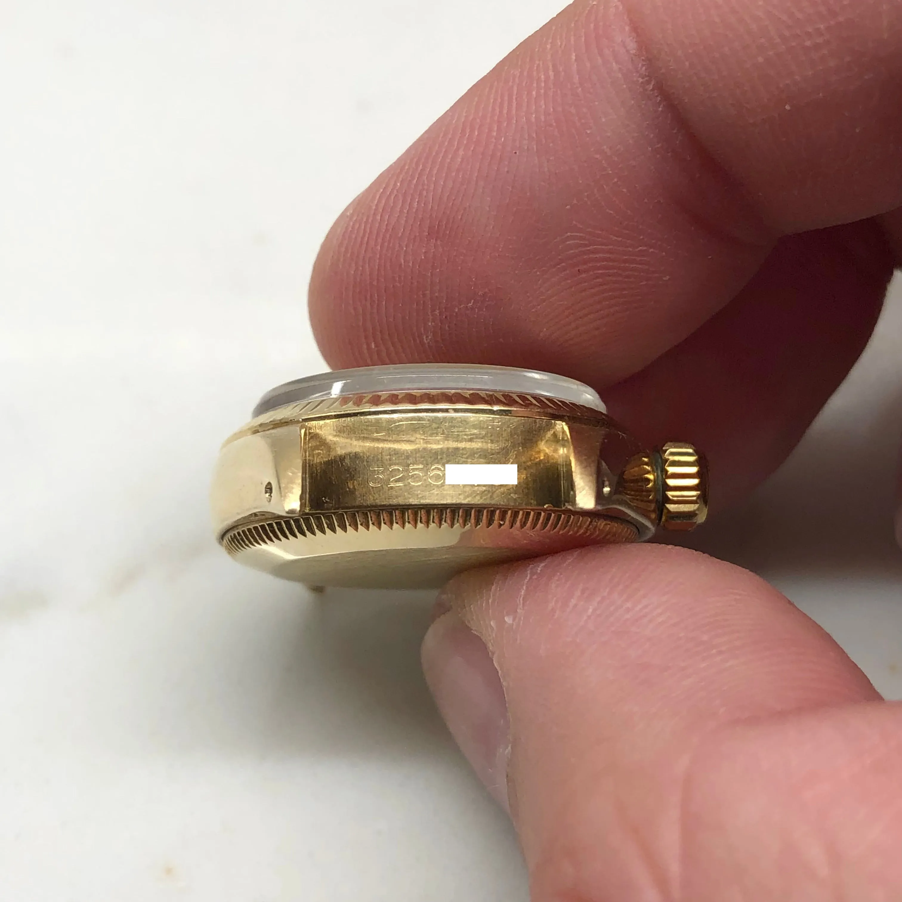 1973 Rolex Oyster Perpetual 6719 14K Yellow Gold Ladies Jubilee Bracelet Automatic Wristwatch