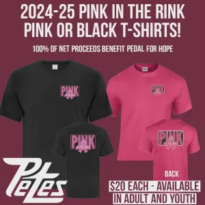2025 Pink in the Rink t-shirt