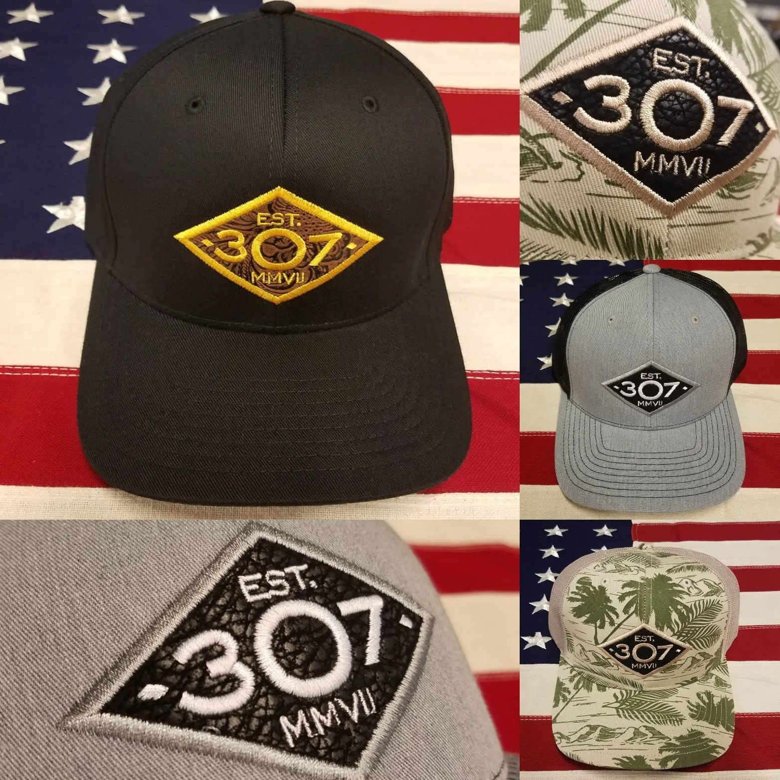 307 Diamond Logo Hat