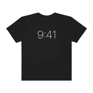 9:41 T-shirt Black