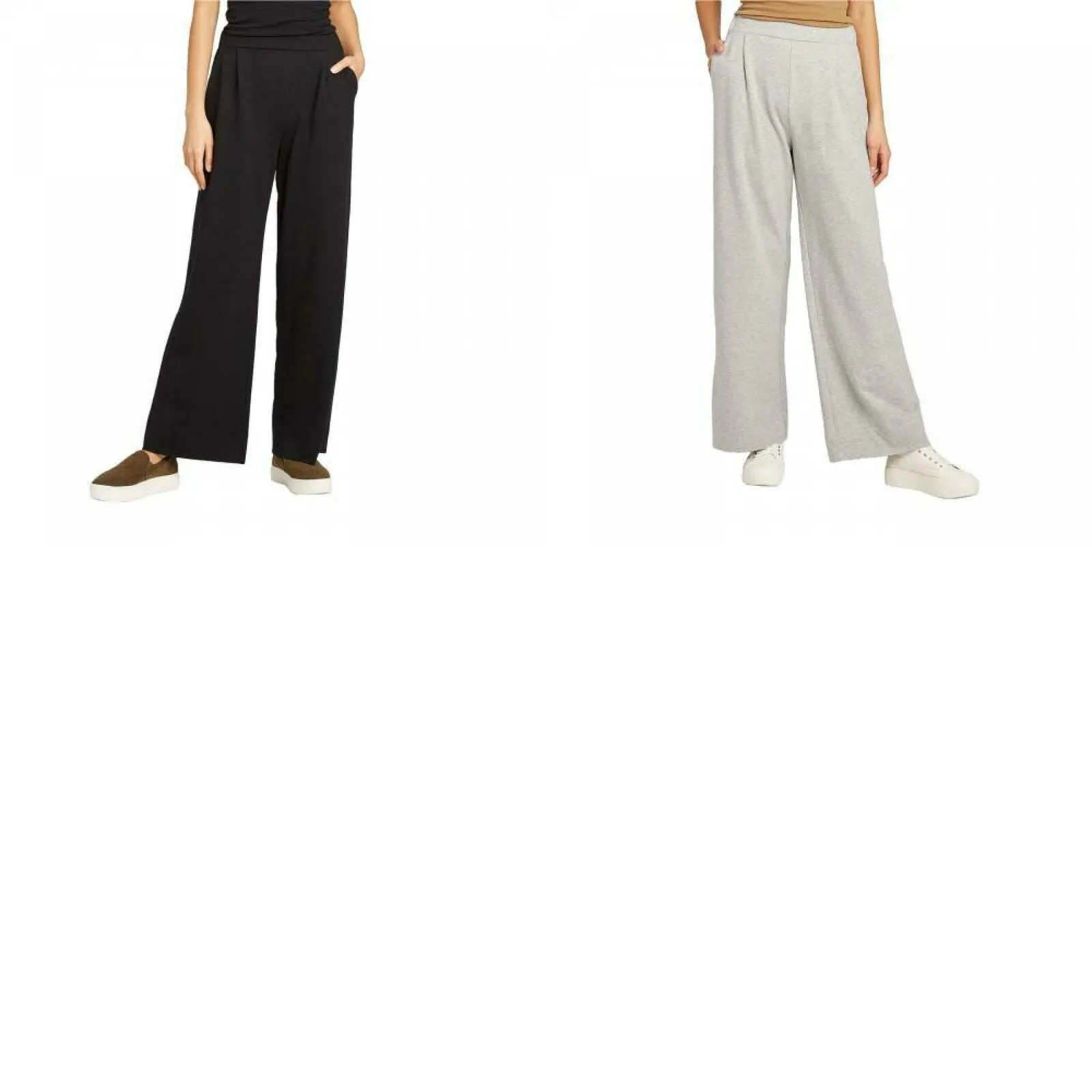 A New Day Women's French Terry Wide Leg Lounge Pants