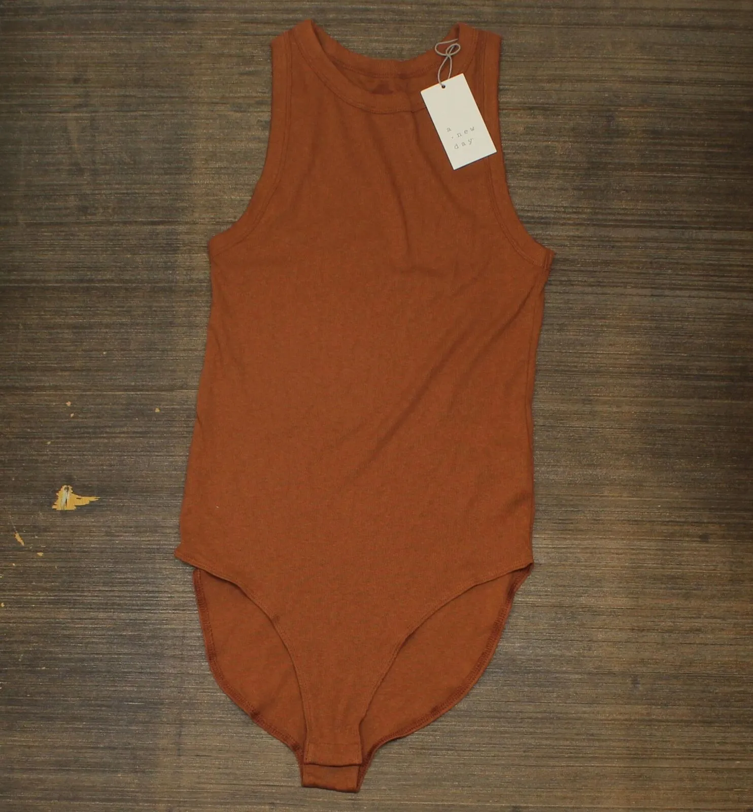 A New Day Women's Ribbed Tank Bodysuit