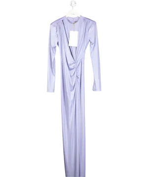 Aggi Purple Adriana Fragrant Maxi Dress UK S