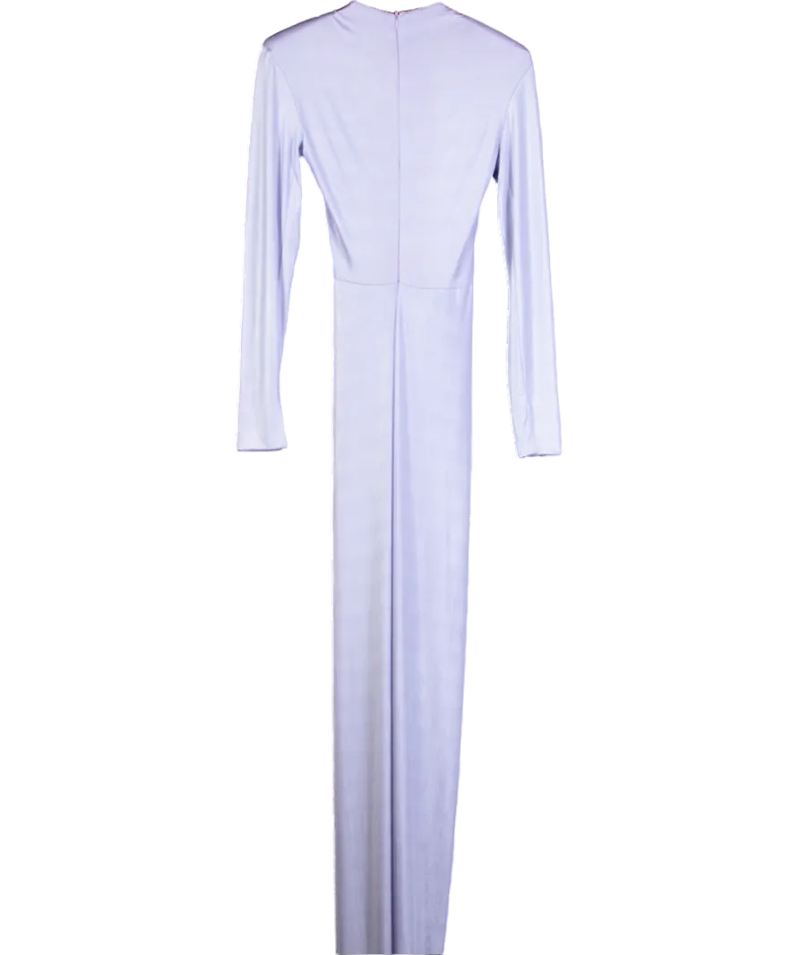 Aggi Purple Adriana Fragrant Maxi Dress UK S