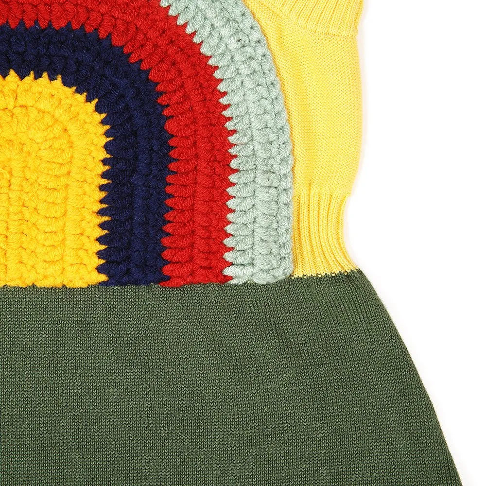 Ahoy Sunsuit Seaweed Green by Knit Planet *LAST PIECE 4 years*