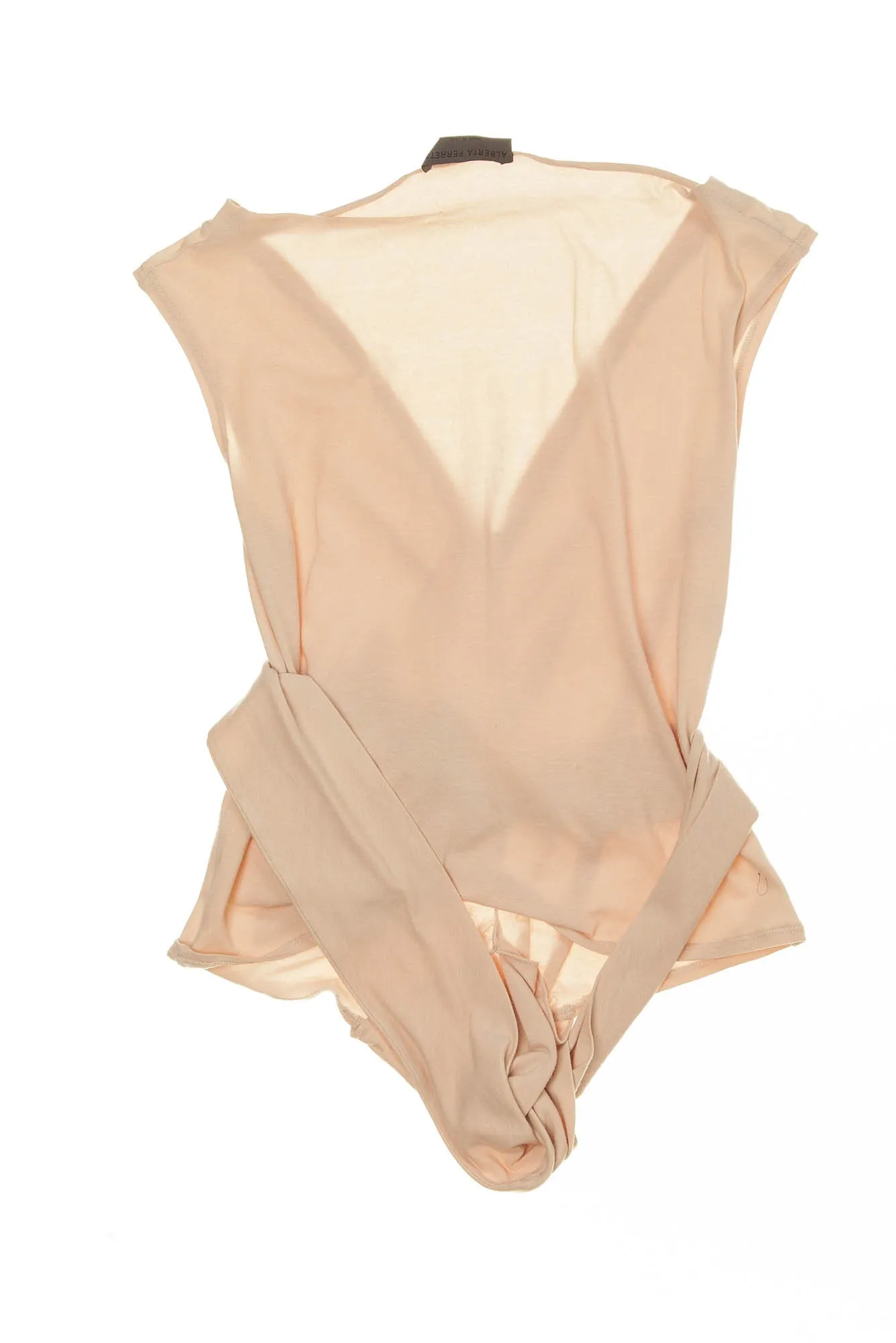 Alberta Ferretti - Pink Sleeveless Tie Top - IT 40
