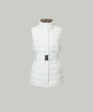 Anell Golf Montbell Pure Belted Duck Down - White