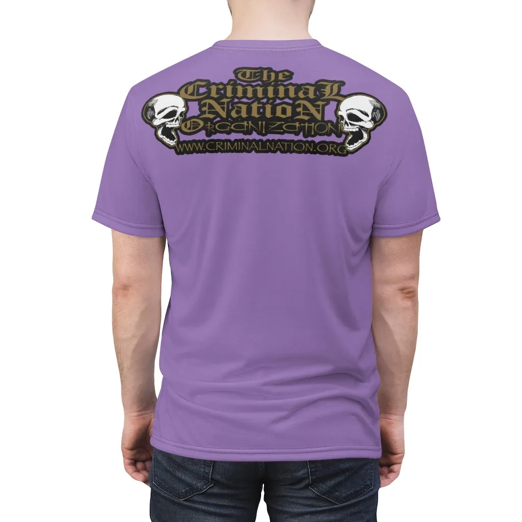 Apocalyptic Preacher Purple T (Large Logo)