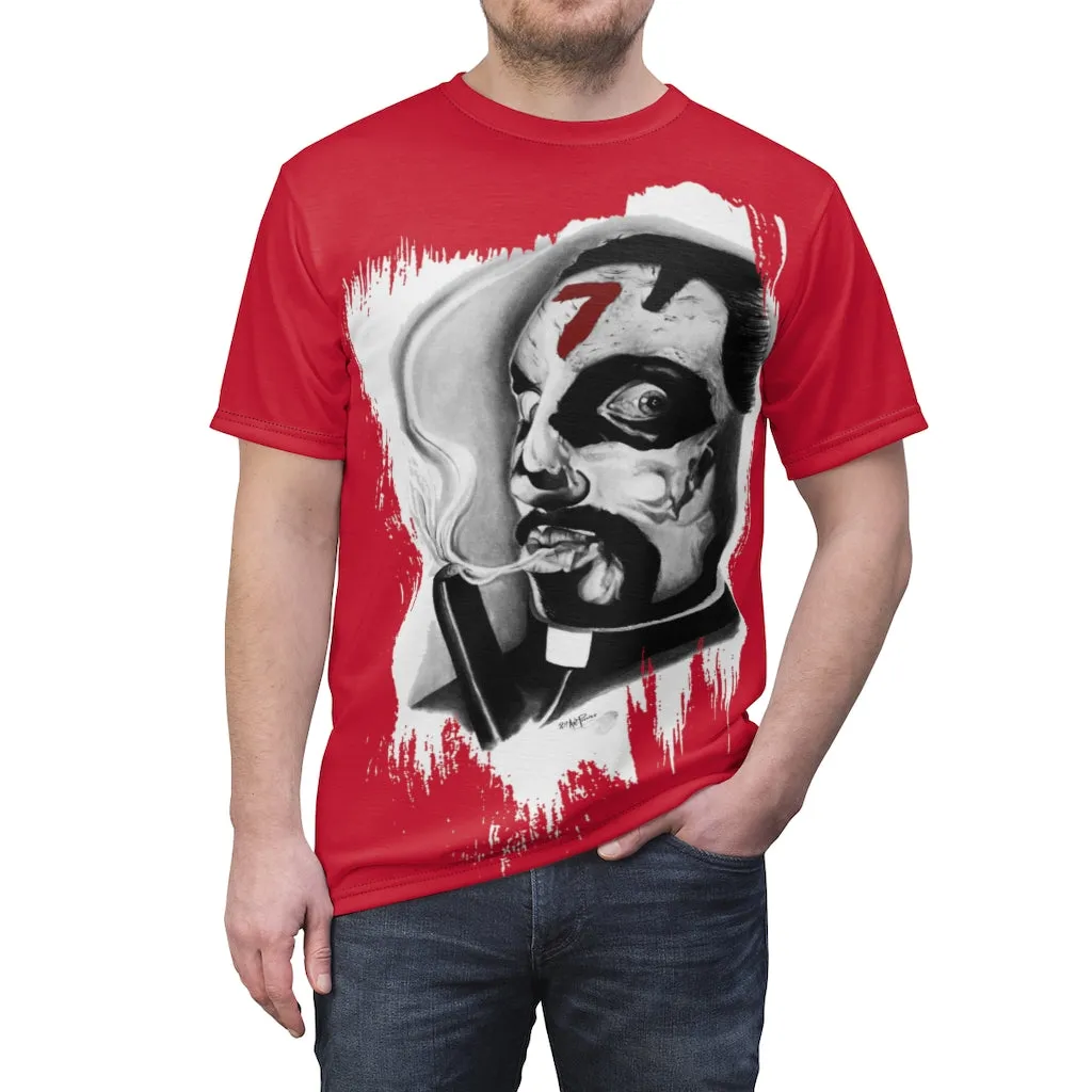 Apocalyptic Preacher Red T (Large Logo)