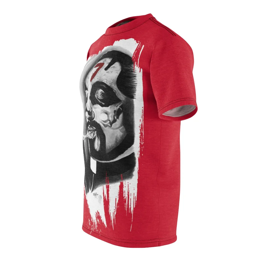 Apocalyptic Preacher Red T (Large Logo)