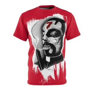 Apocalyptic Preacher Red T (Large Logo)