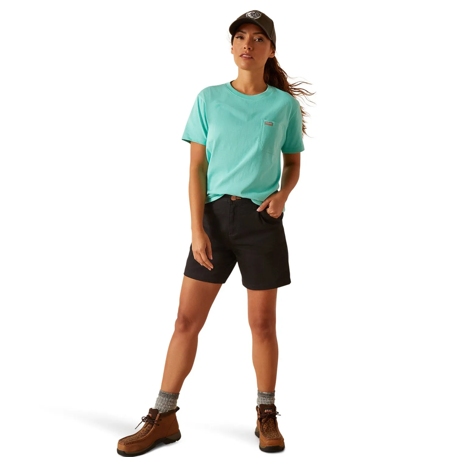 Ariat Women's Rebar™ CottonStrong™ Pocket T-Shirt
