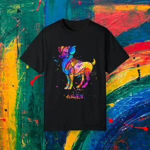 Aries Watercolor Unisex Garment-Dyed T-shirt