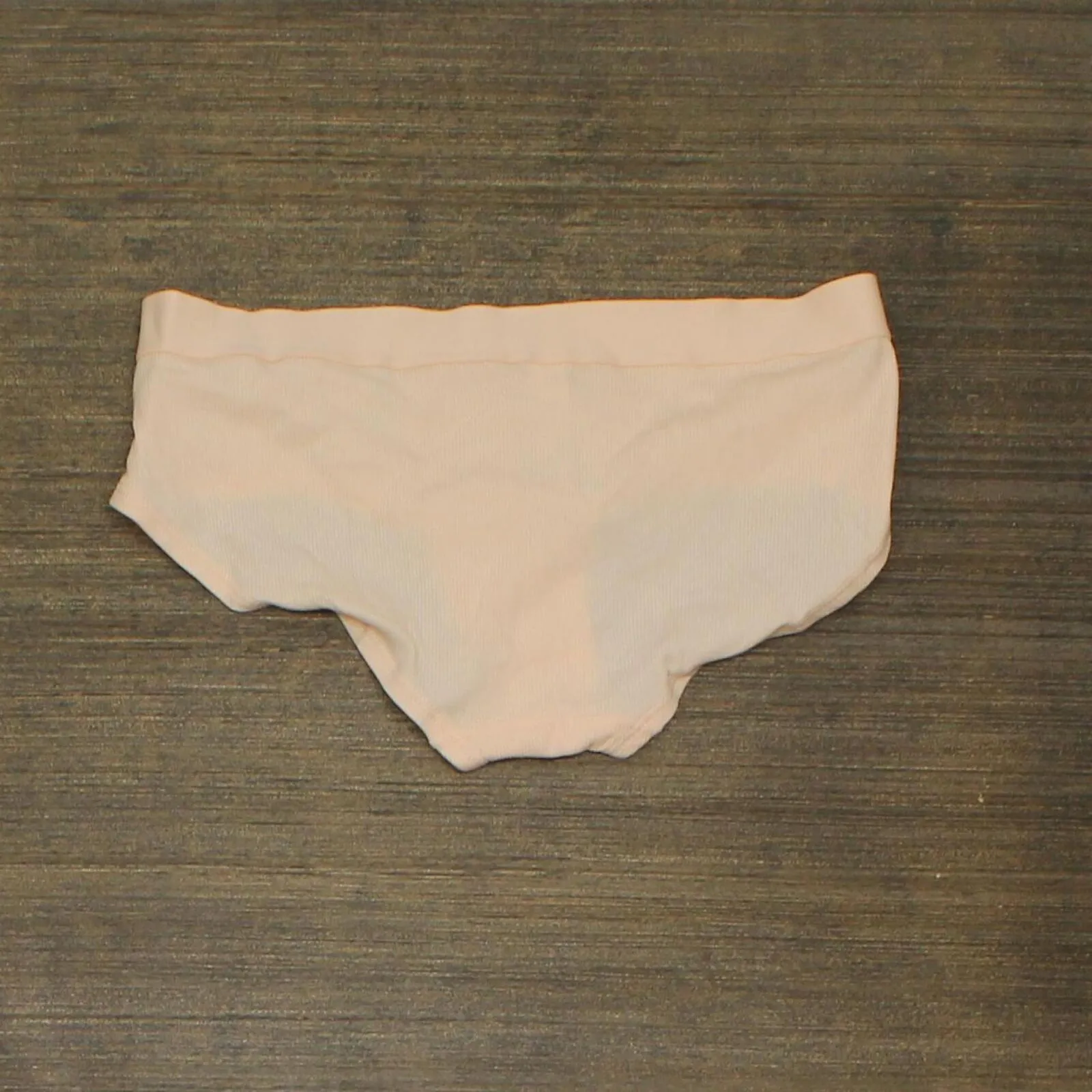 Auden Women's Ribbed Cotton Hipster 1YK0W-1 Peach Orange XS