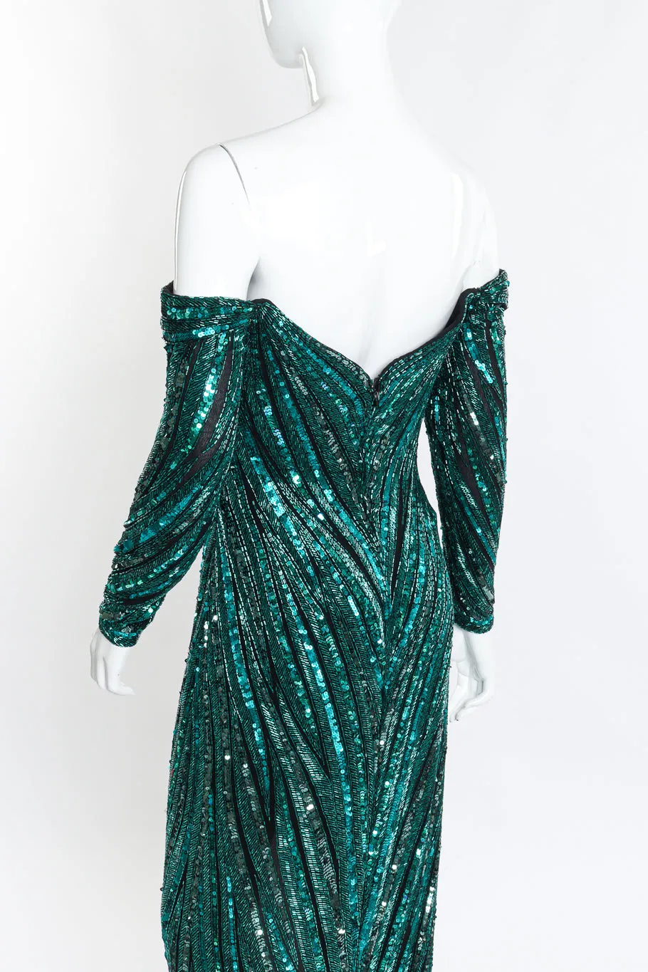 Beaded Sweetheart Gown