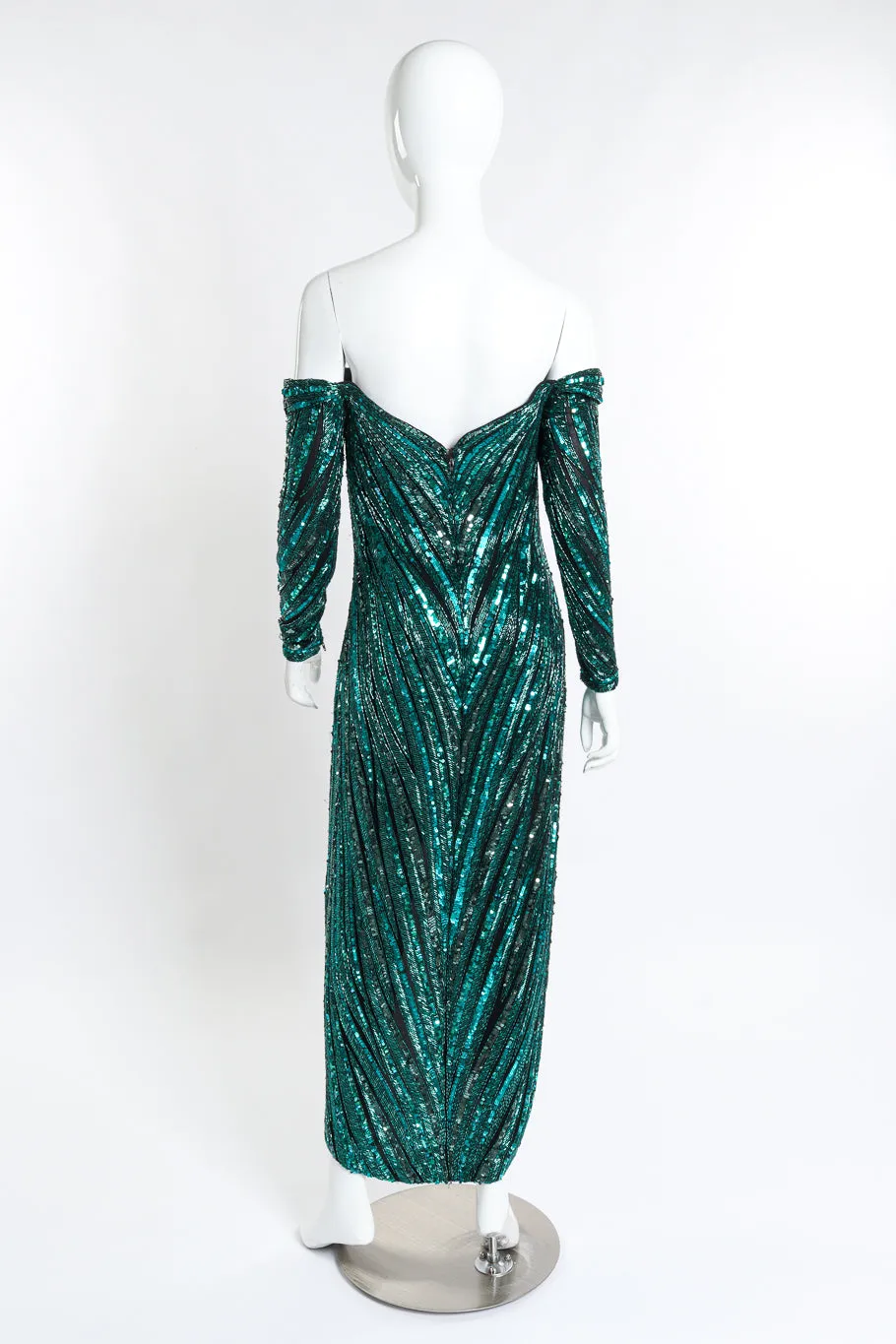 Beaded Sweetheart Gown