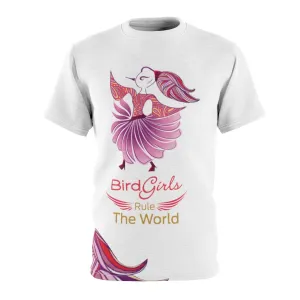 BirdGirls Rule the World Unisex AOP Cut & Sew Tee