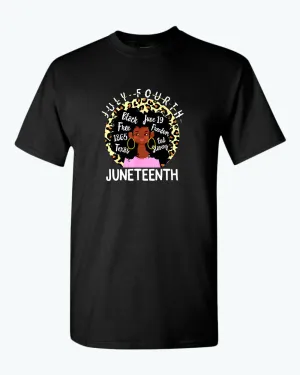 Black queen freedom t-shirt juneteenth tees