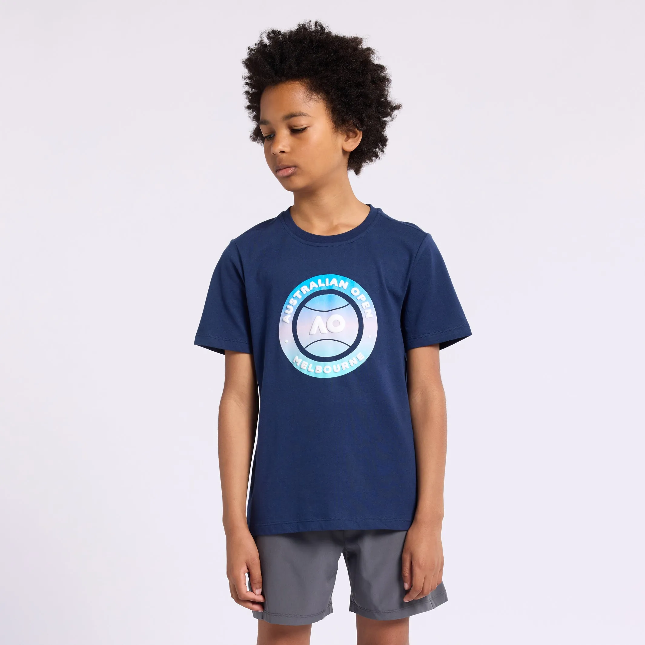 Boy's T-Shirt Round Logo