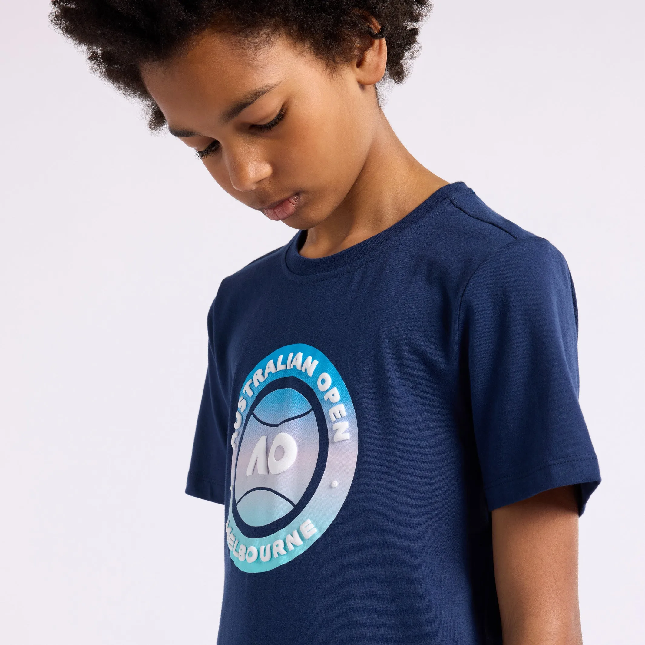 Boy's T-Shirt Round Logo