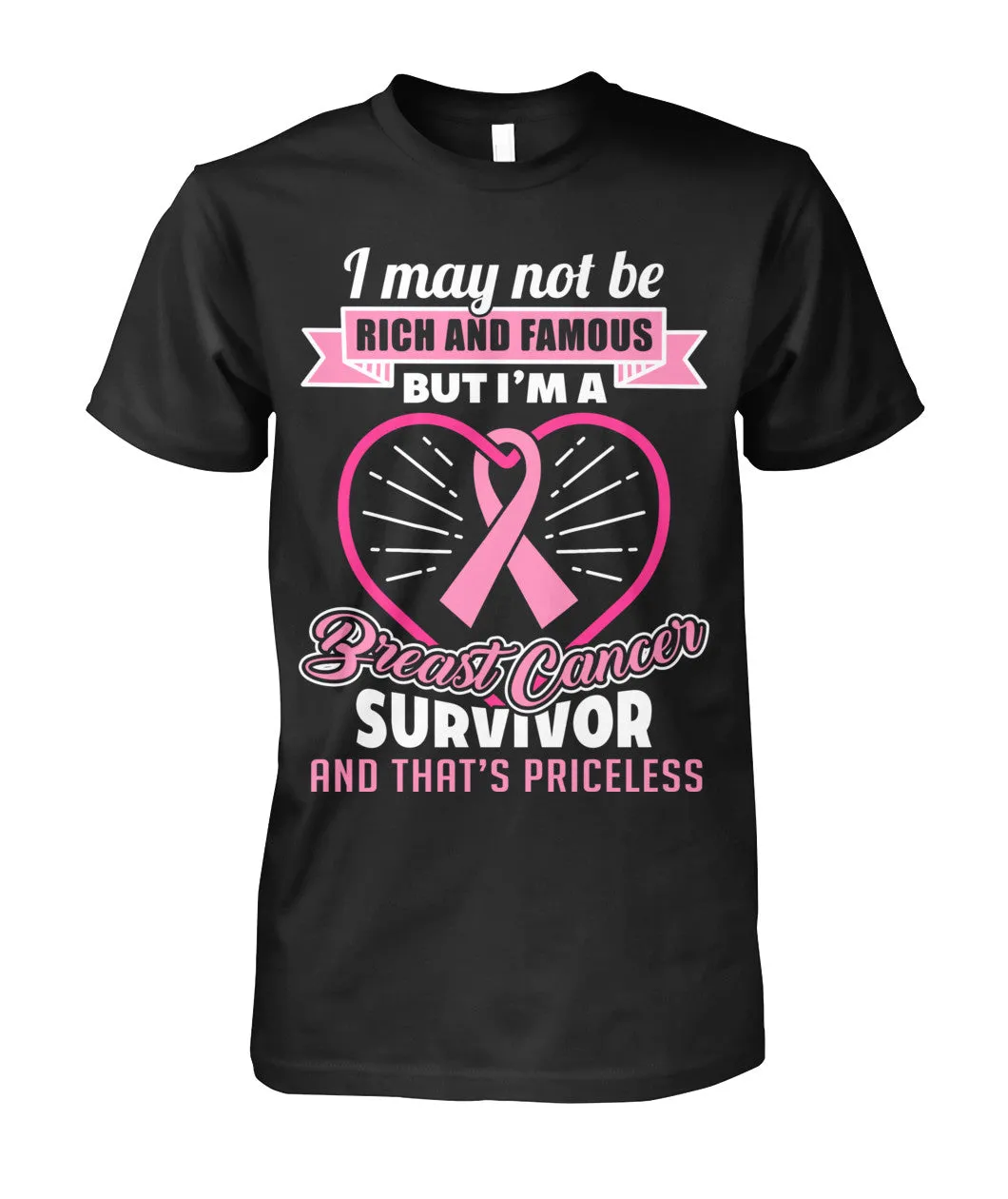 Breast Cancer Survivor and that's Priceless Shirts and Long Sleeves