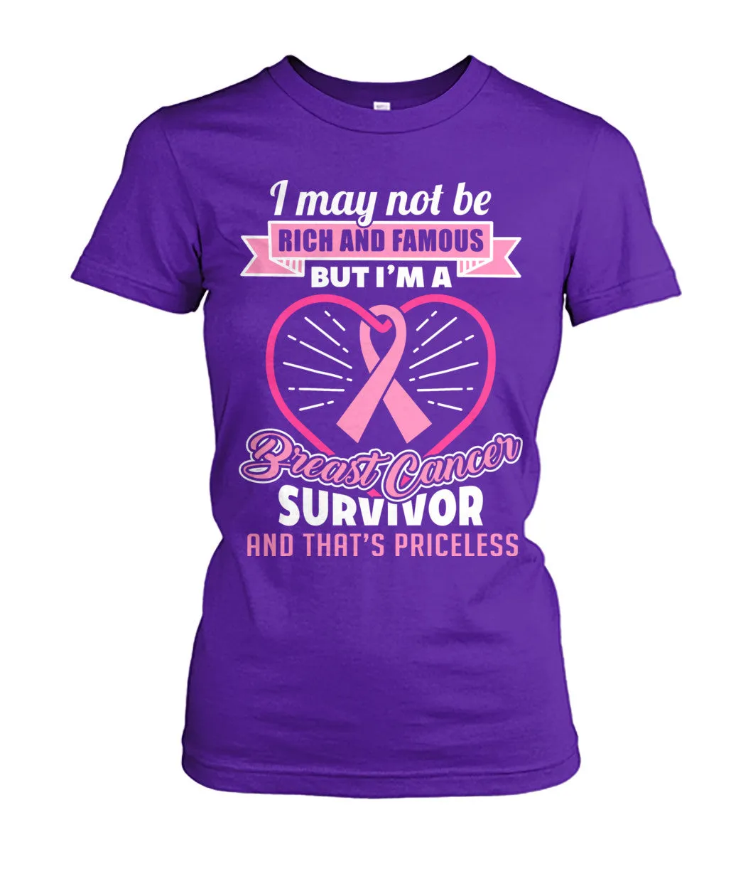 Breast Cancer Survivor and that's Priceless Shirts and Long Sleeves