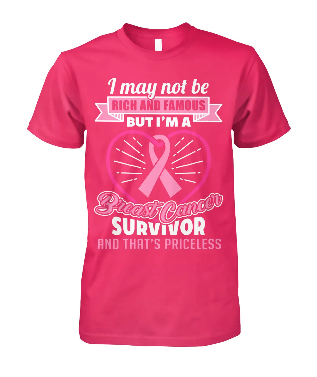 Breast Cancer Survivor and that's Priceless Shirts and Long Sleeves