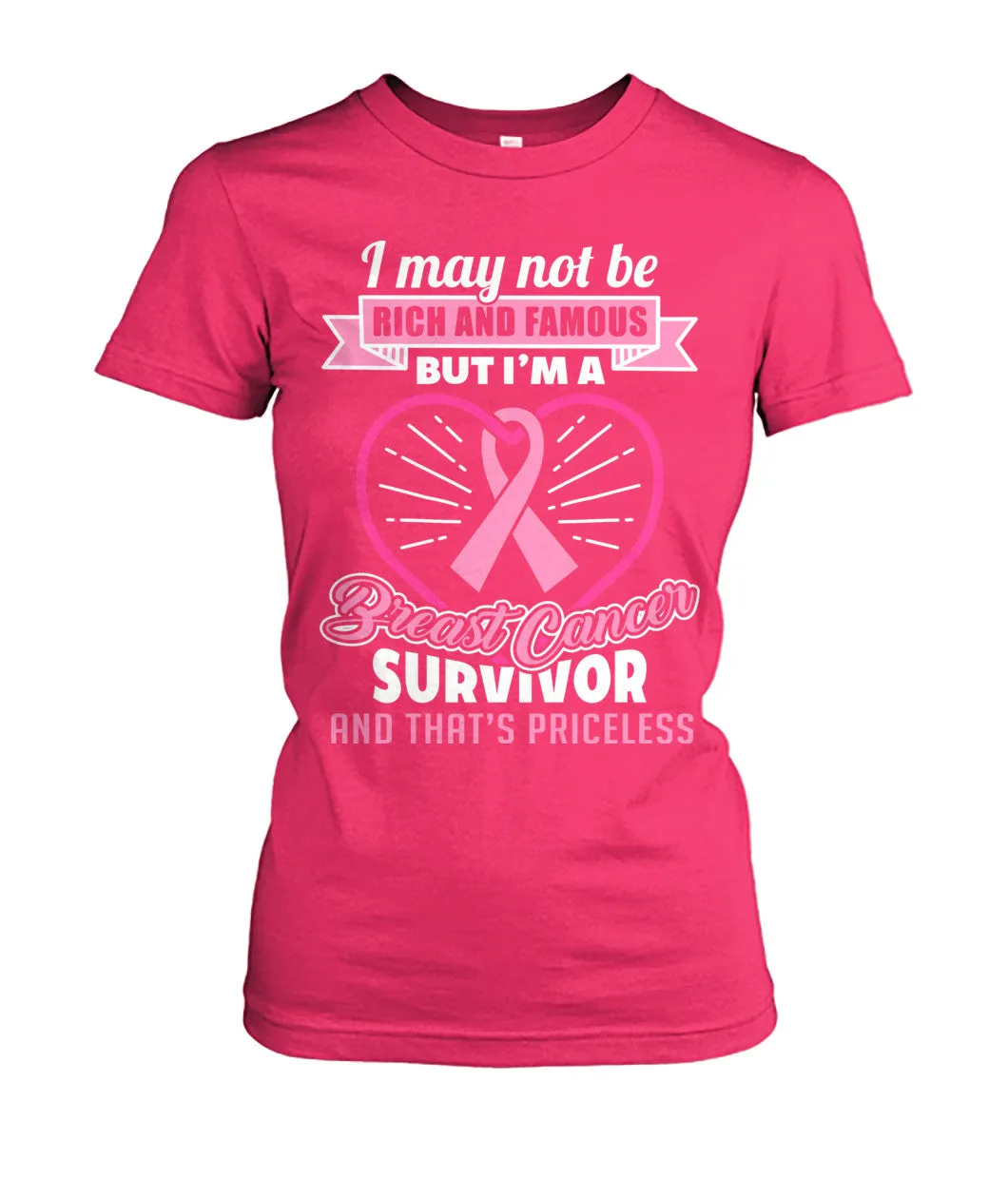 Breast Cancer Survivor and that's Priceless Shirts and Long Sleeves