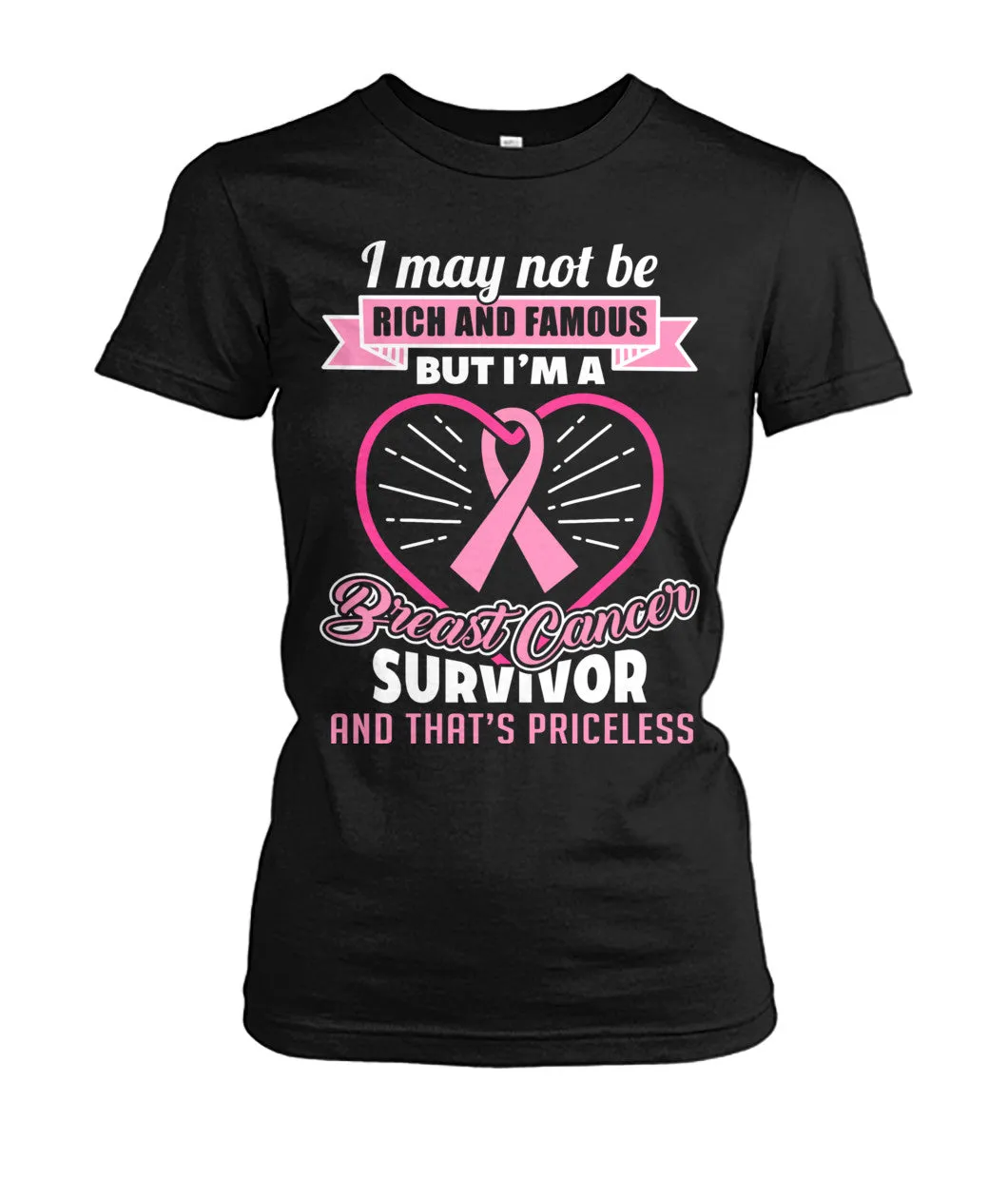 Breast Cancer Survivor and that's Priceless Shirts and Long Sleeves