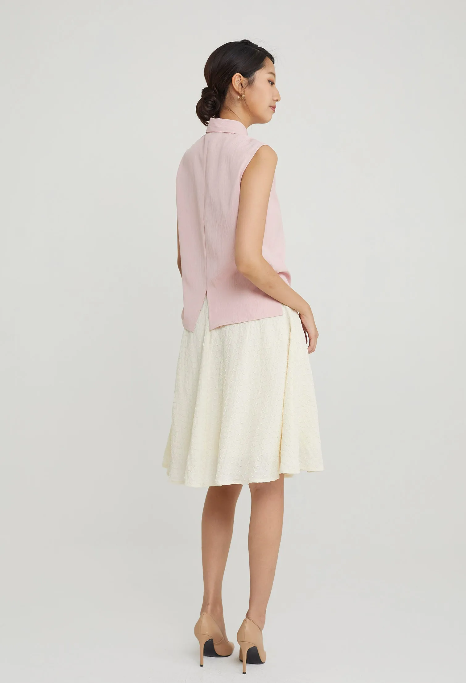 Breezy Bloom Collared Top
