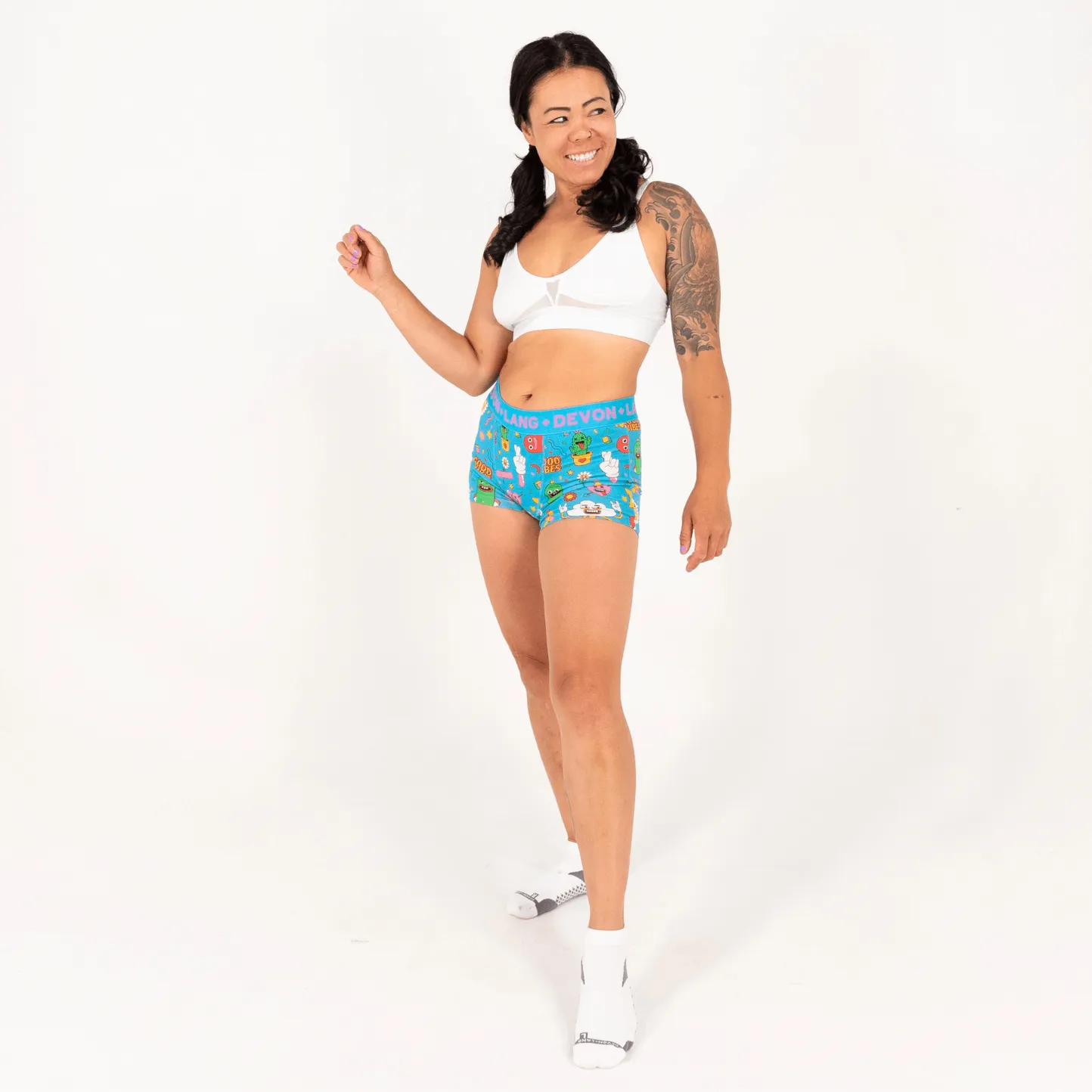 Bria 2.0 Boyshort - Cartoons