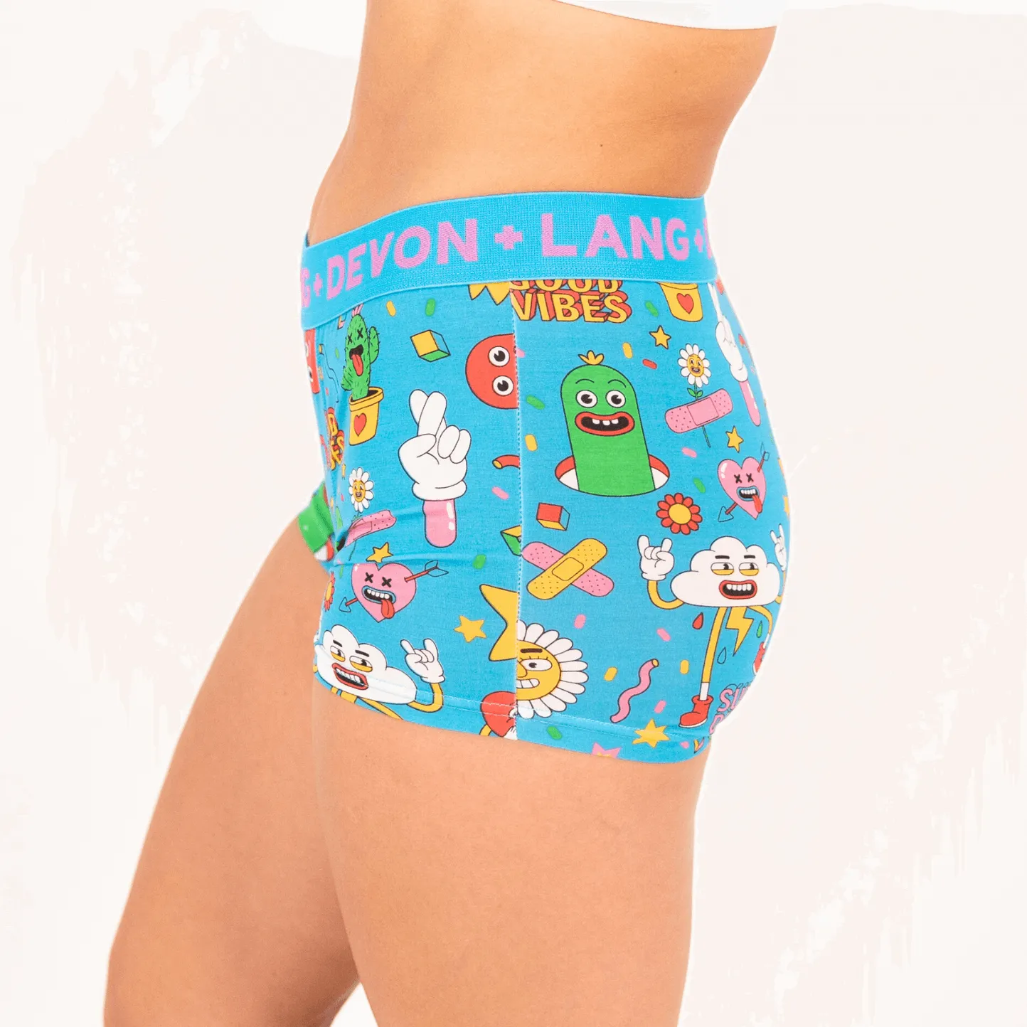 Bria 2.0 Boyshort - Cartoons