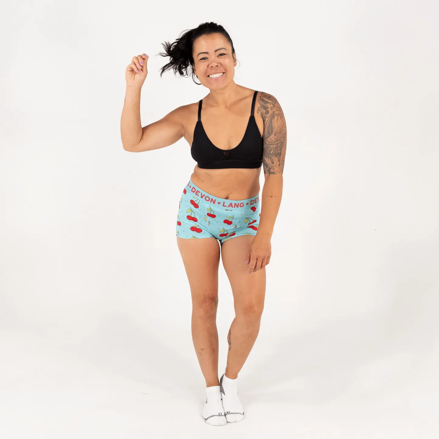 Bria 2.0 Boyshort - Cherries