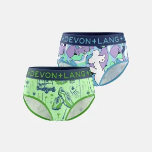 Bria Bikini Brief - Multi-Packs - Femme/Golf