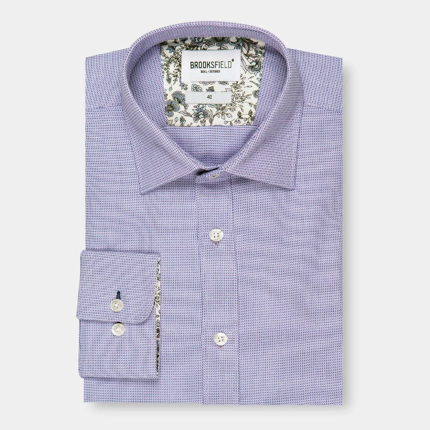 Brooksfield Micro Textured Shirt