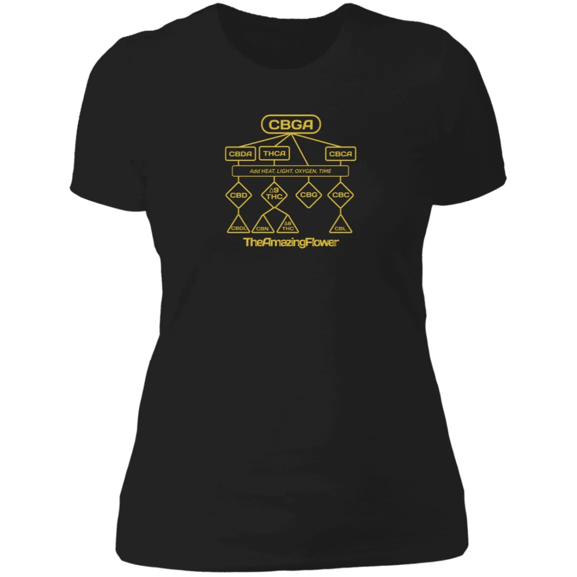 Cannabinoid Family Tree Women's T-Shirt