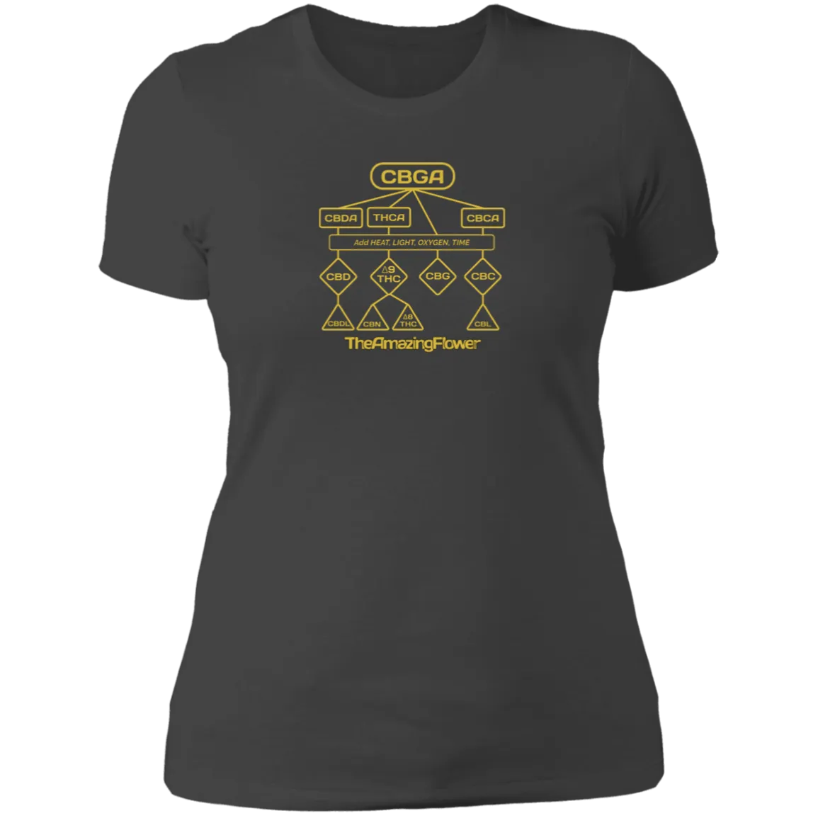 Cannabinoid Family Tree Women's T-Shirt