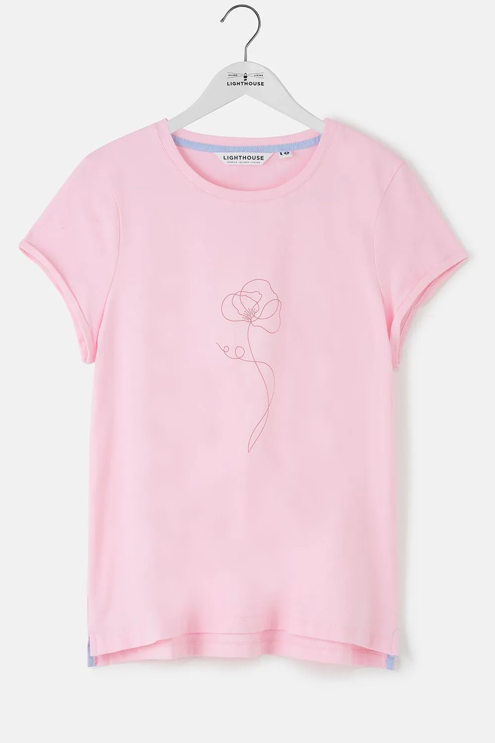 Causeway Tee - Pink Flower