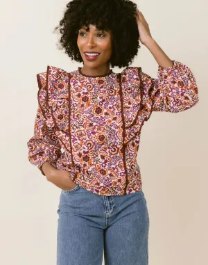 Claire Blouse (Marigold)