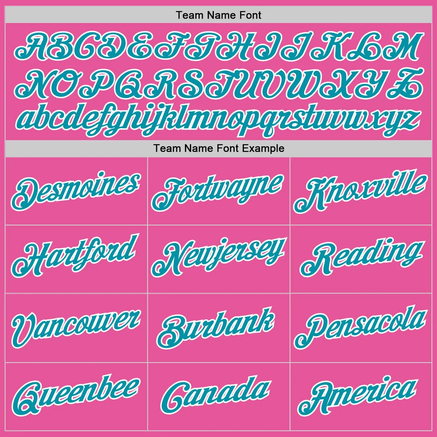 Custom Pink Teal-White Performance T-Shirt