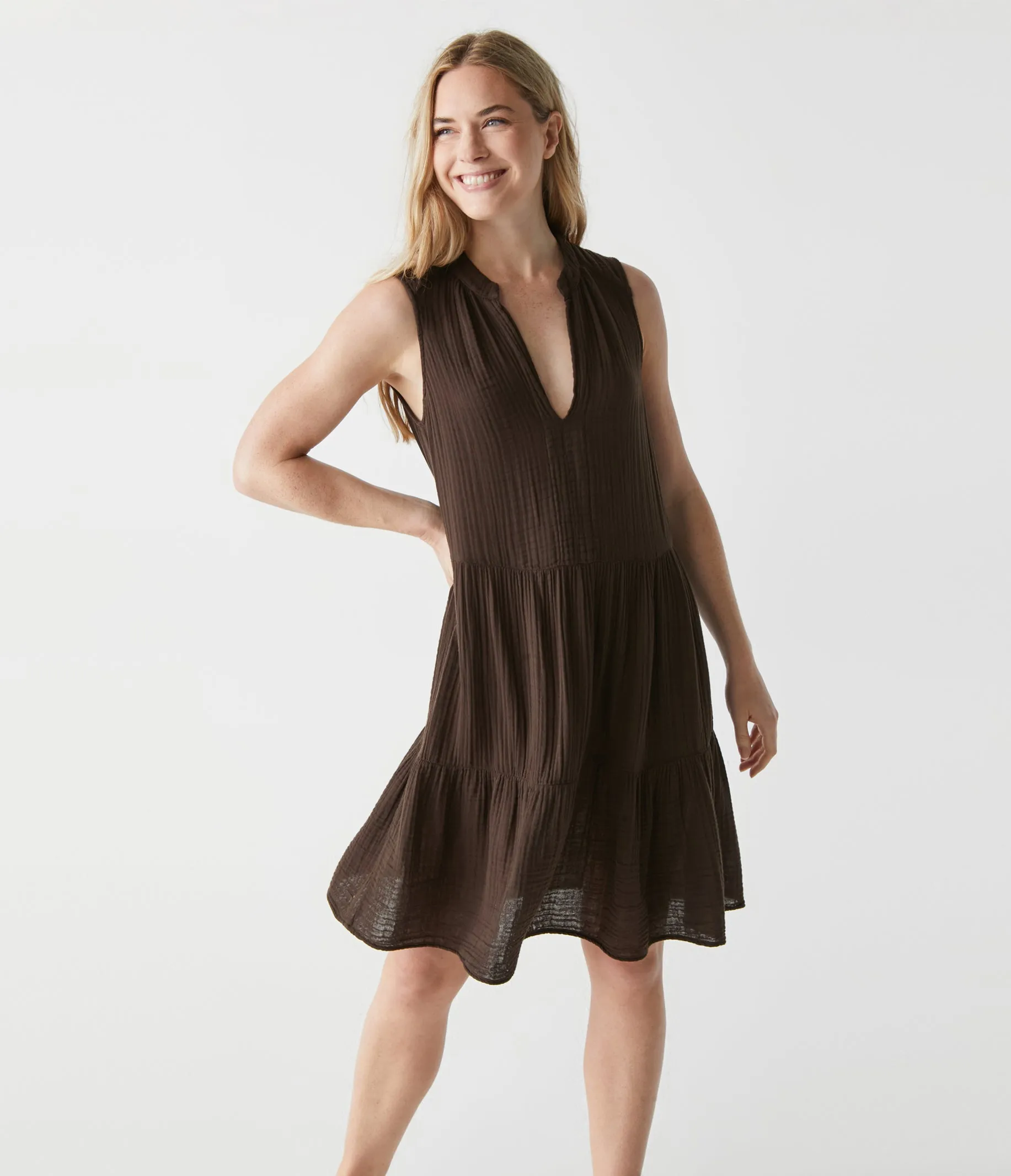 Daisy Gauze Dress