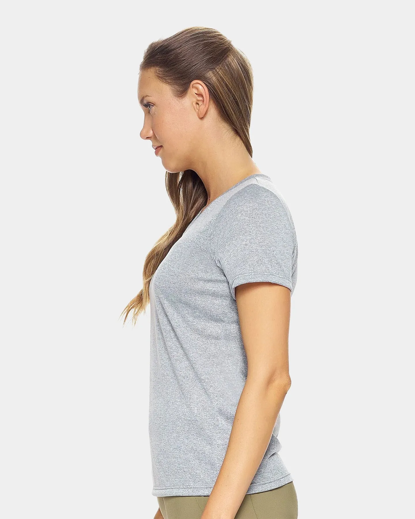 Expert Brand Women's Natural-Feel Jersey V-Neck T-Shirt