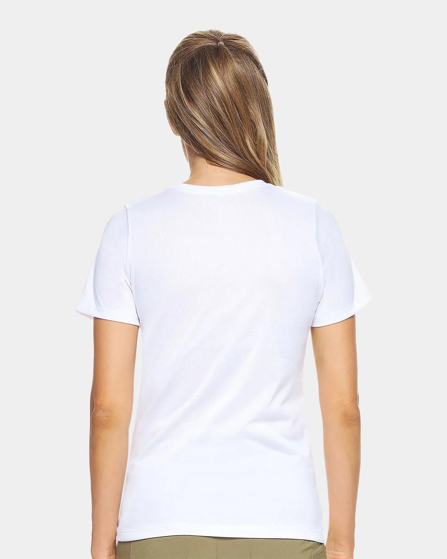 Expert Brand Women's Natural-Feel Jersey V-Neck T-Shirt