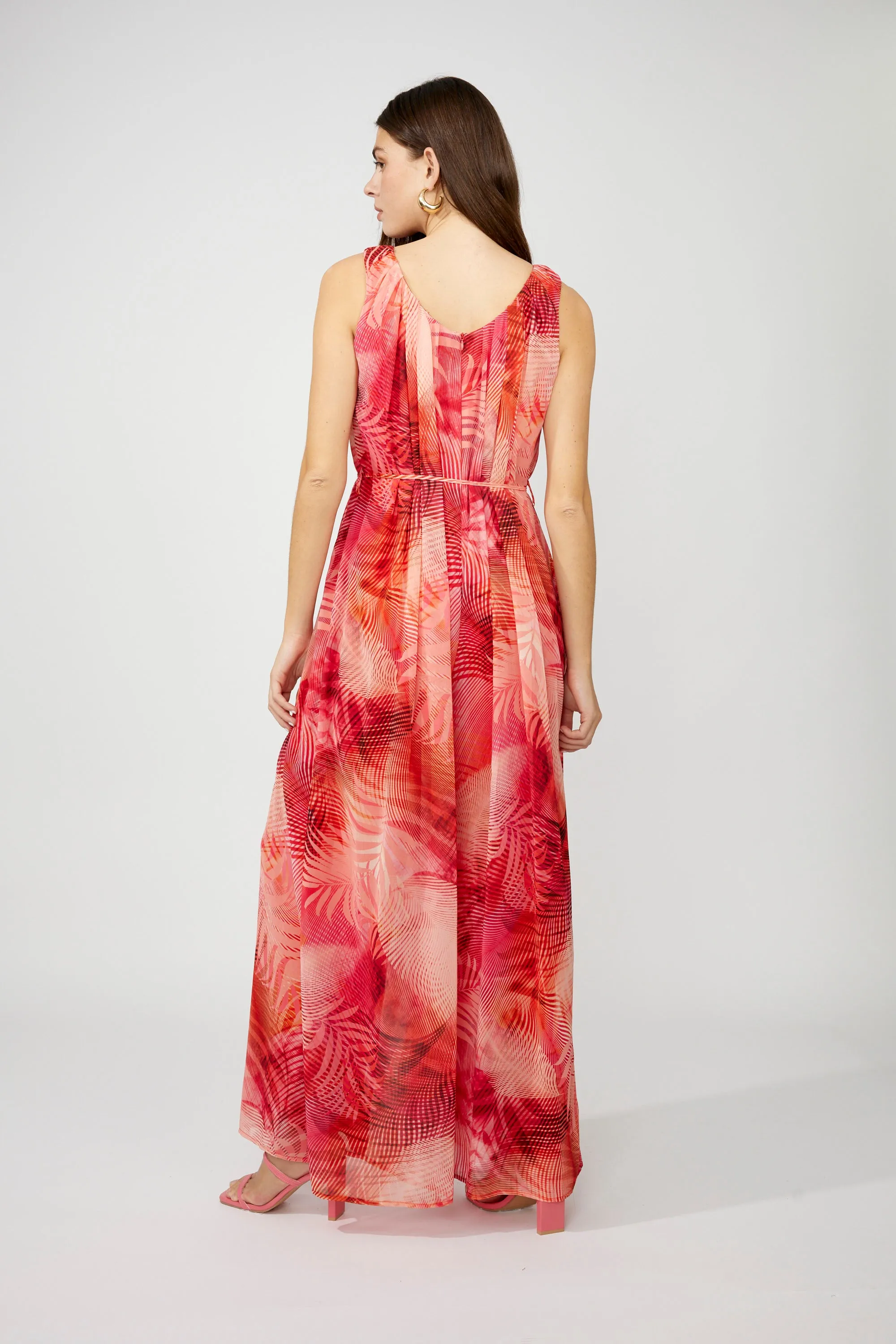 Frank Lyman- Women's Floral Sleeveless Jumpsuit