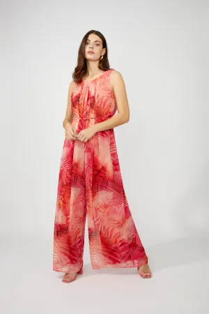 Frank Lyman- Women's Floral Sleeveless Jumpsuit