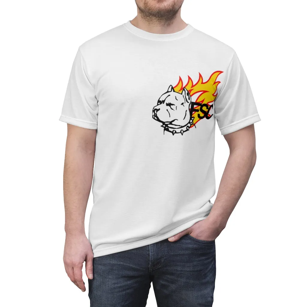 Fuego Flame AOP Cut & Sew Tee