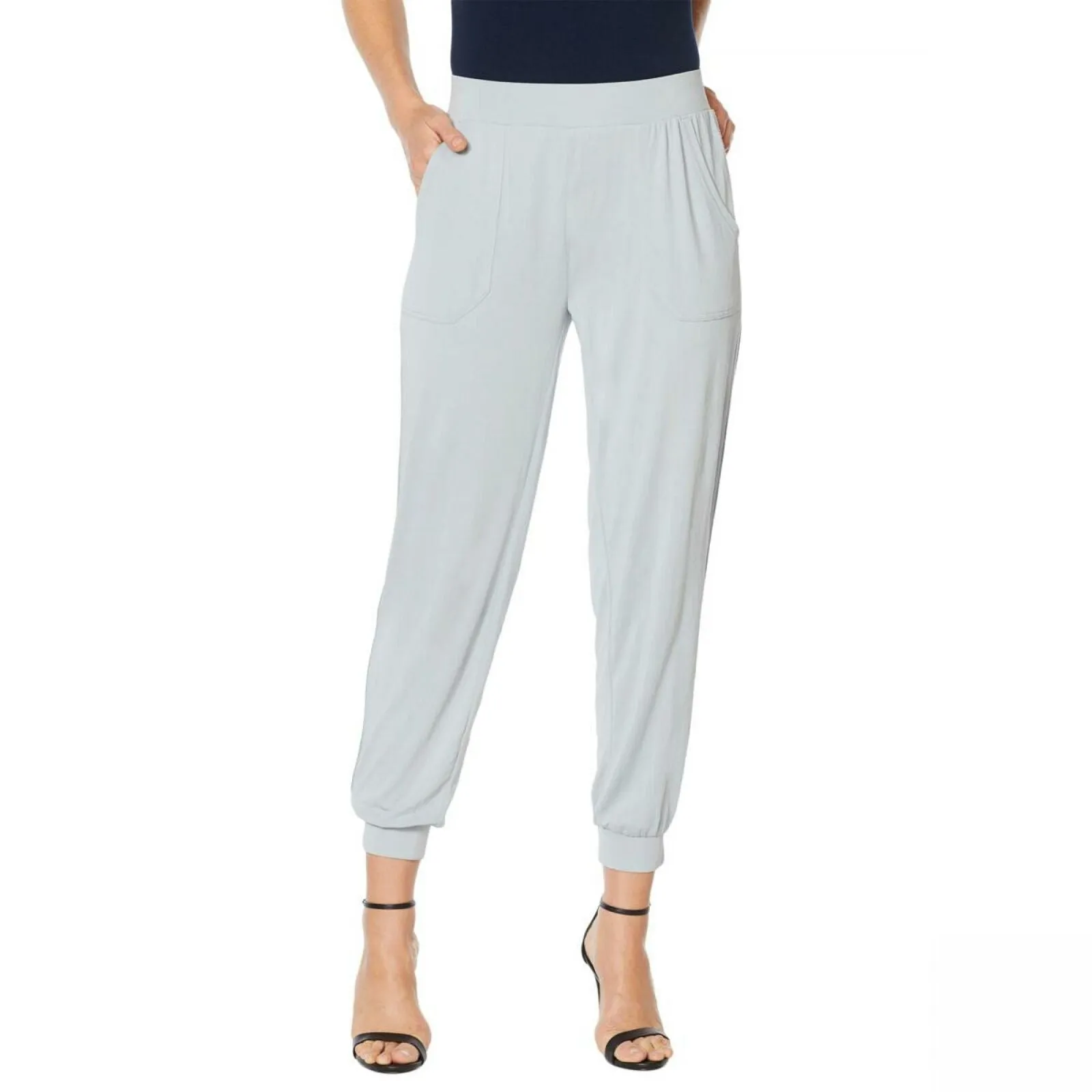 G by Giuliana Women's Luxe Knit Ankle Pants