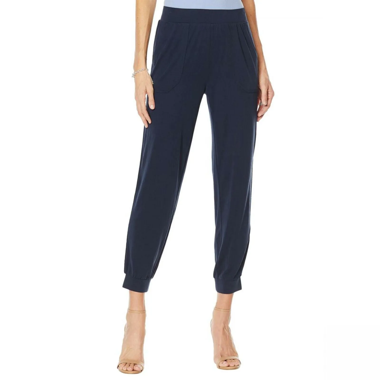 G by Giuliana Women's Luxe Knit Ankle Pants