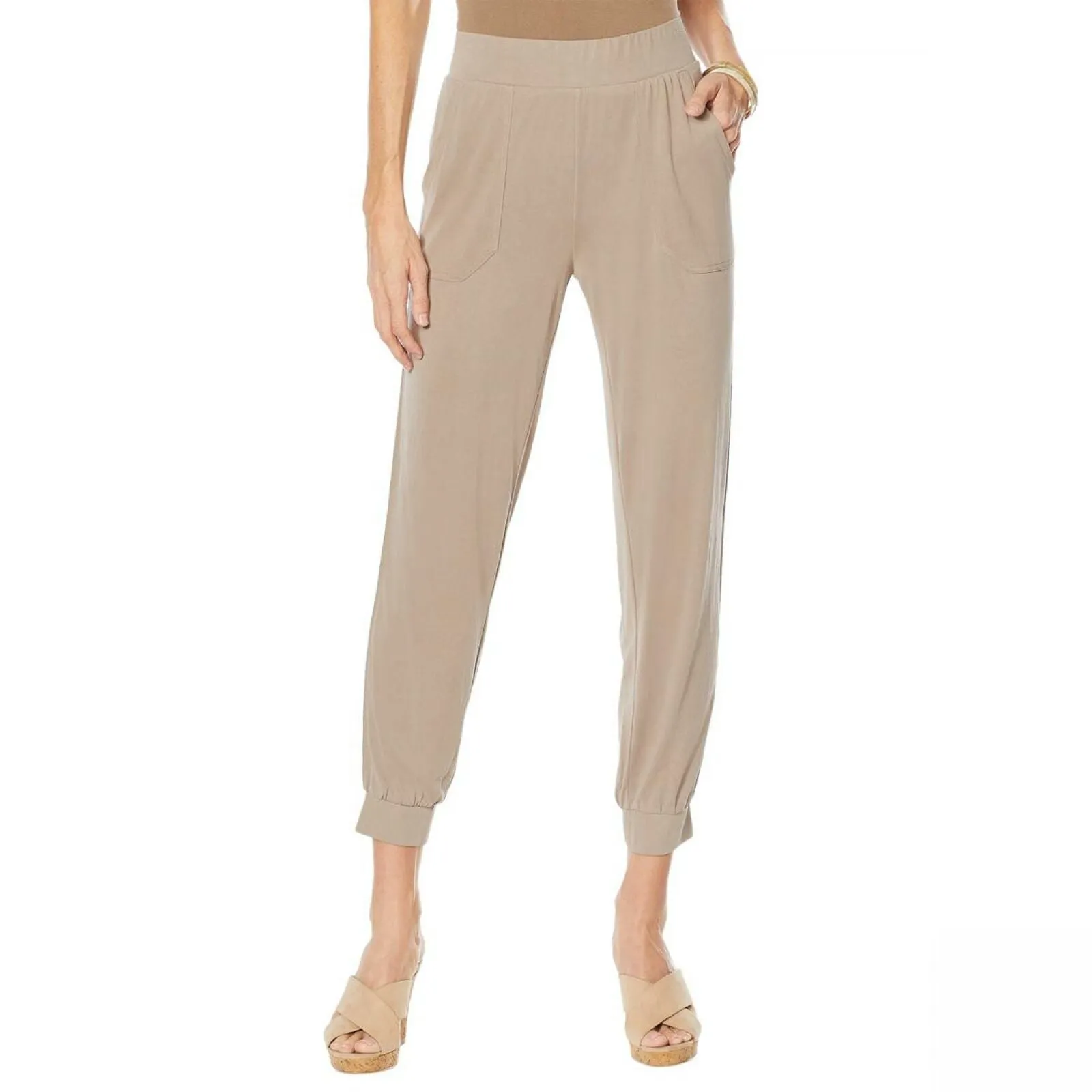 G by Giuliana Women's Luxe Knit Ankle Pants