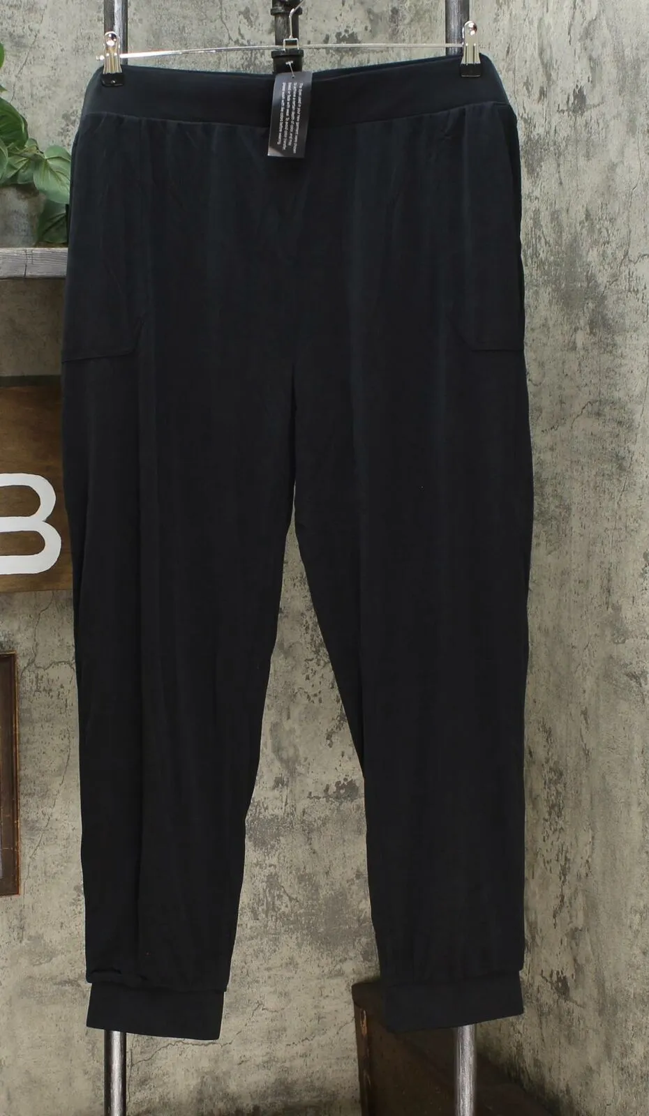 G by Giuliana Women's Plus Size Luxe Knit Ankle Pants